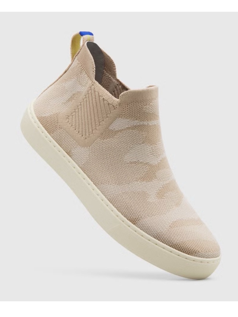 Rothy's The Chelsea Sneaker Boot in the Desert Camo Slip-On Sneaker Size 7.5